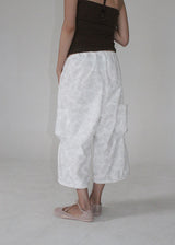 FLOWER PASTEL BERMUDA PANTS