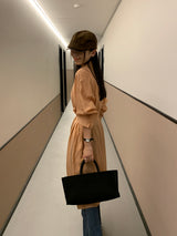 Lessder Organza ベルトドレス
