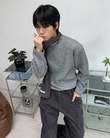 ロペル リブド ニット ロングスリーブ