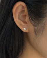 ソルベハートピアス (シルバー)