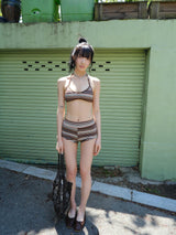 vintage stripe bikini