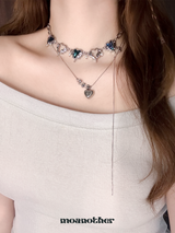 [Heart2Hearts Yuha, IDLE Minnie PIck!] トリプルハートネックレス