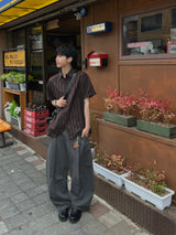 Authentic Stripe Short-Sleeve Shirt (3 Colors)