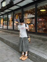バーンワイドバルーンカーゴバミューダパンツ