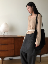 フェナルーズフィットウールUネック長袖Tシャツ（3c）