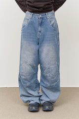 True Biker Wide Denim