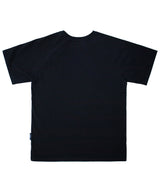 Side Panel Raglan Tee Black