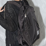 DOT ROUND BACKPACK (BLACK) F25QE992