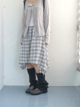 ソフト レース スリーブレス シャツ