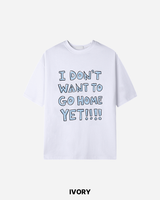 ゴーホームプリンテッドTシャツ