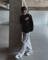 Post multi pocket cargo pants