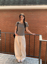 Daily Border Short Sleeve T-shirt (3color)