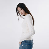 ベーシックUネックTシャツ 002