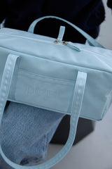 compact duffle bag (sky blue)