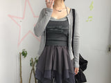 chiffon layered skirt