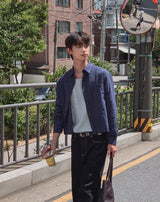 Dane raw wide denim