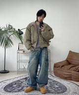 ハベルキルテッドヘリントンジャケット