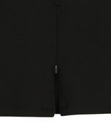 Mock Neck Tee / Black