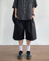 Temple Linen Bermuda Pants