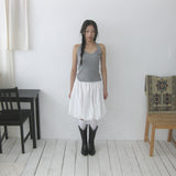Button-up halter neck top