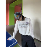 Vintage Mesh Layered Long Sleeve Tee