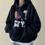 ラブアメリカンフラッグフード [フリース]