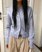 [ORIGINAL] Peb Stripe Knit Cardigan
