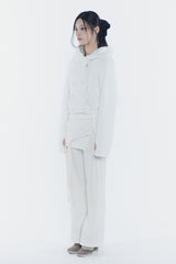 アンフーディーカーディガン ivory