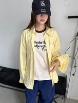 レモネード ストライプシャツ
