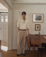 Kifree Loose Fit V-Neck Knit