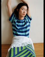 frill jersey scarf