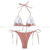 Silk bikini