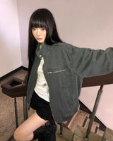 Hua Two-Button Mandarin Neck Jacket