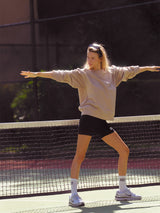 Overfit Sweatshirt Beige