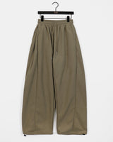 Kinf Corduroy Side Pintuck Two-Way Pants