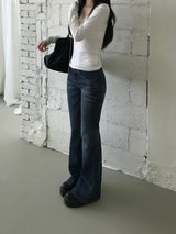 Rush Denim Bootcut Pants (one color)
