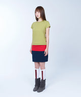 Basic slim top - OLIVE