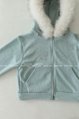 Cubic Purifying Hooded Zip-Up Jacket