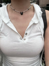 MADE swan necklace