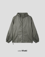 Wave Zipper Hood Windbreaker