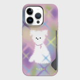Twinkle Maltese card storage hard case