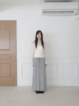 sheer v-neck tee (4c)