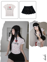 マイラブパピーラブリーショートスリーブTシャツ