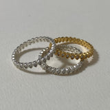 (silver925) Waterdrop cubic ring *silver