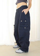 (UNISEX) フィールドボタンカーゴパンツ (3color)