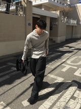 Yeezy Relax Fit Henley Neck Hoodie 4C