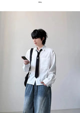 グリクダメージ長袖Tシャツ