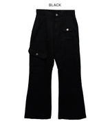 (Unisex) ワンカーゴフレアワークパンツ
