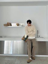 LMN Lice Cachion Dying Wide Pants (7 colors)