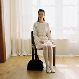 DOT SKIRT IVORY